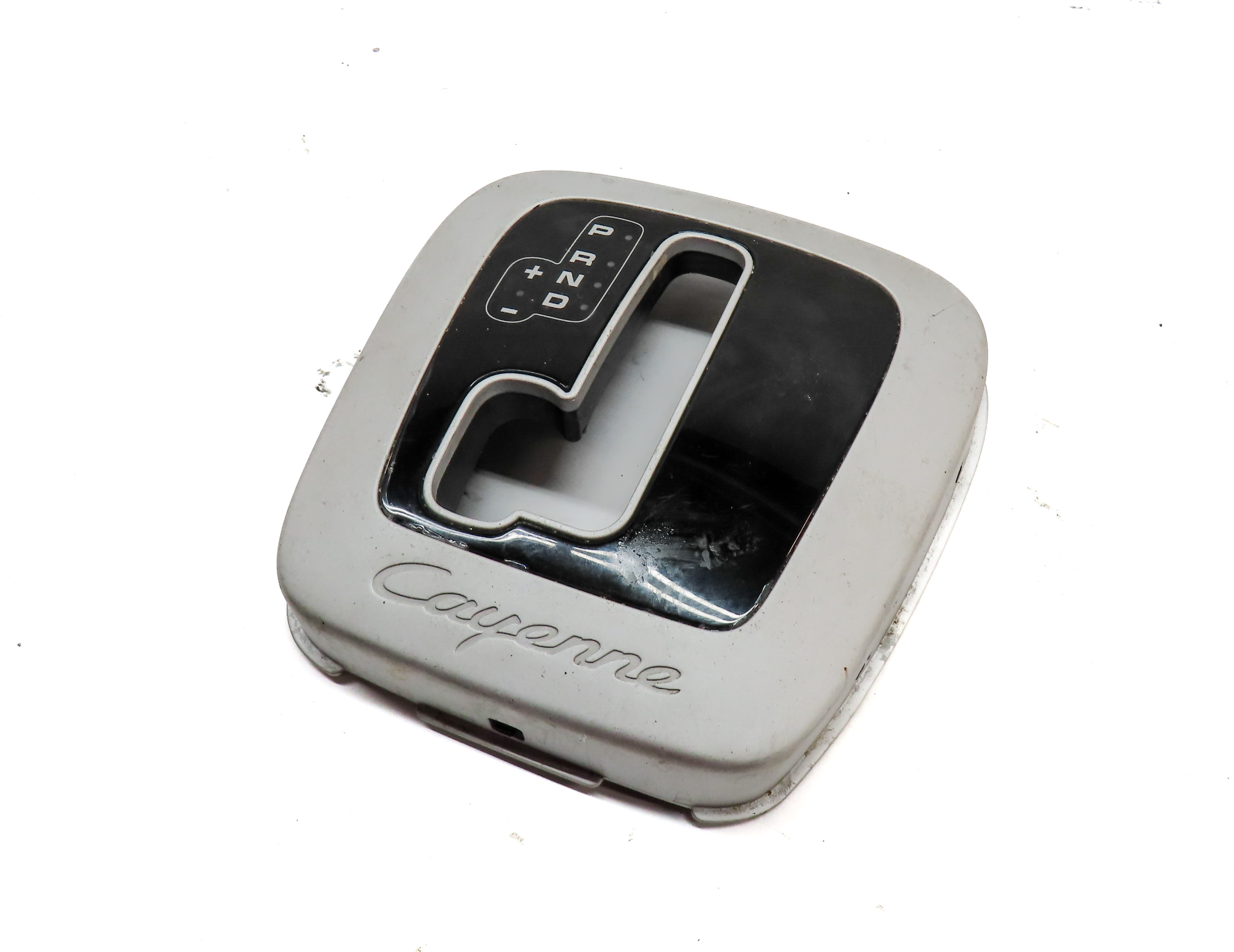 2008 PORSCHE CAYENNE (955) AUTOMATIC TRANSMISSION SHIFT INDICATOR TRIM PANEL — exact item pictured